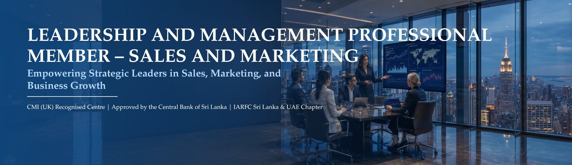 Leadership and Management Professional Member – Sales and Marketing